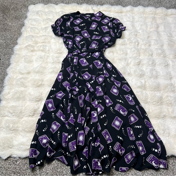 COLLECTIF X MODCLOTH MARY GRACE TAROT DECK SWING DRESS 2 - Picture 8 of 8